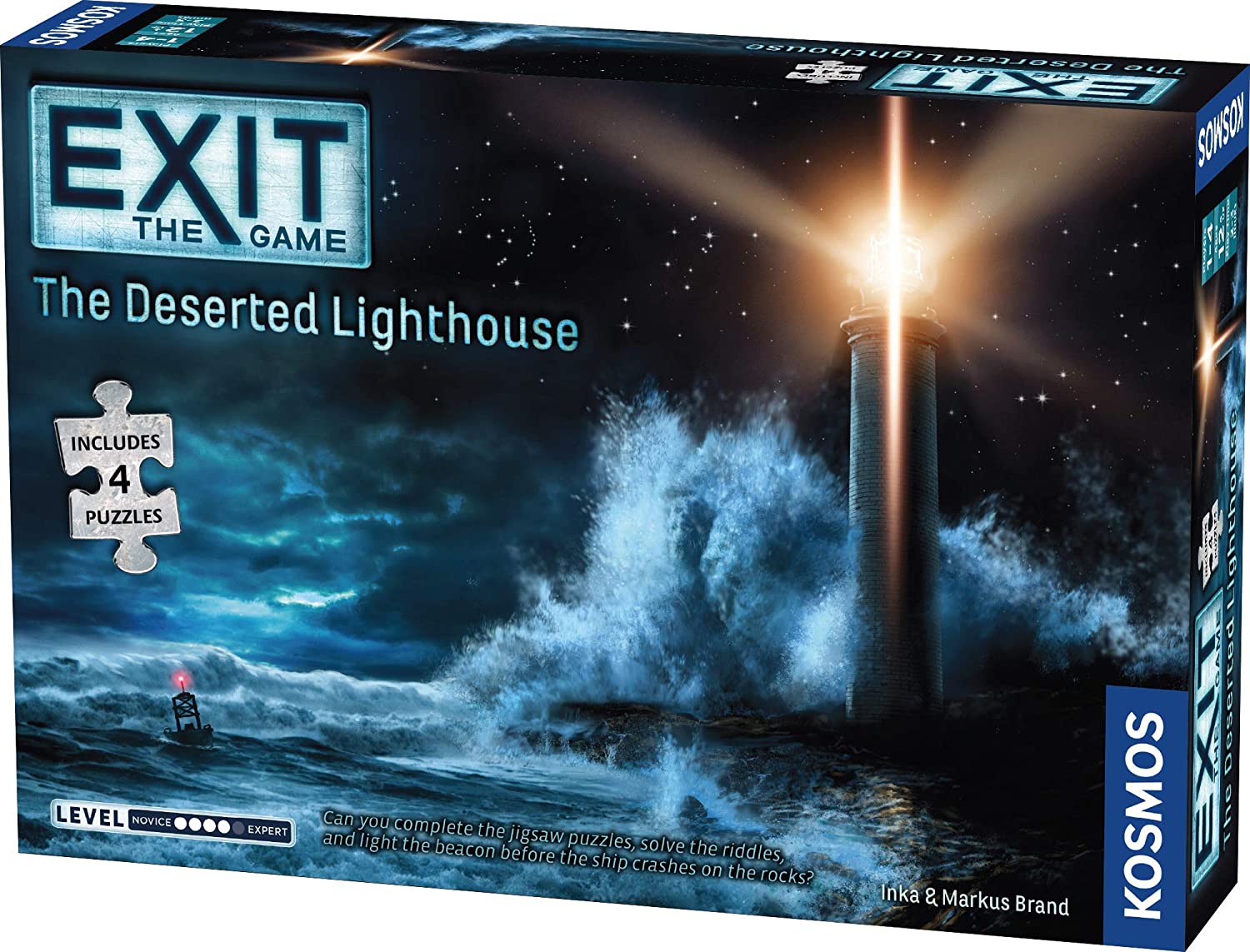 EXIT : The Deserted Lighthouse Board Game - WiredVillage Games - Thames & Kosmos